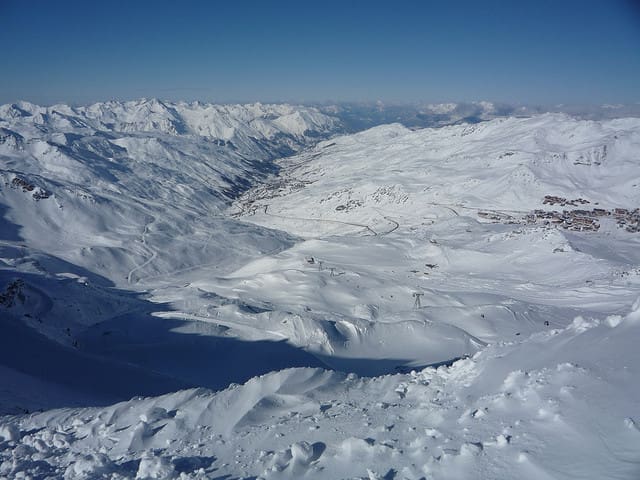 les menuires, French Alps