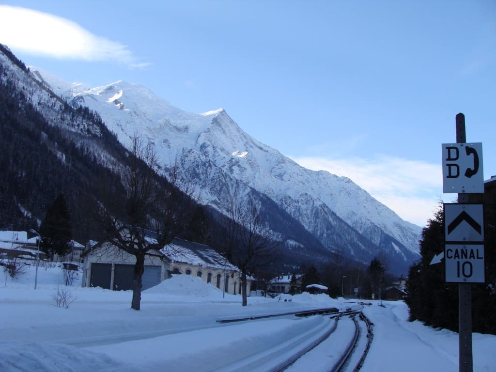 Swiss train station