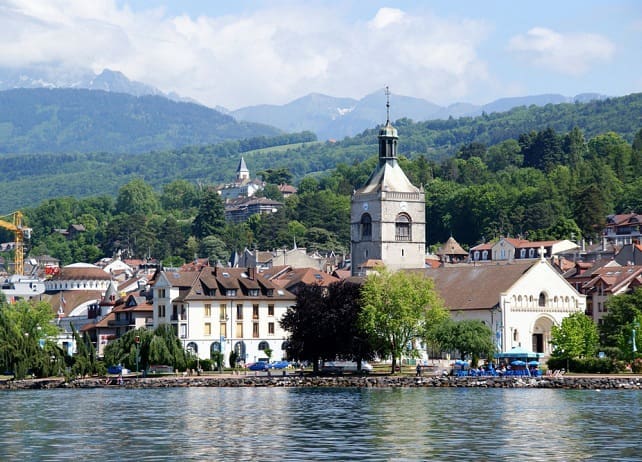 Evian-les-Bains church 