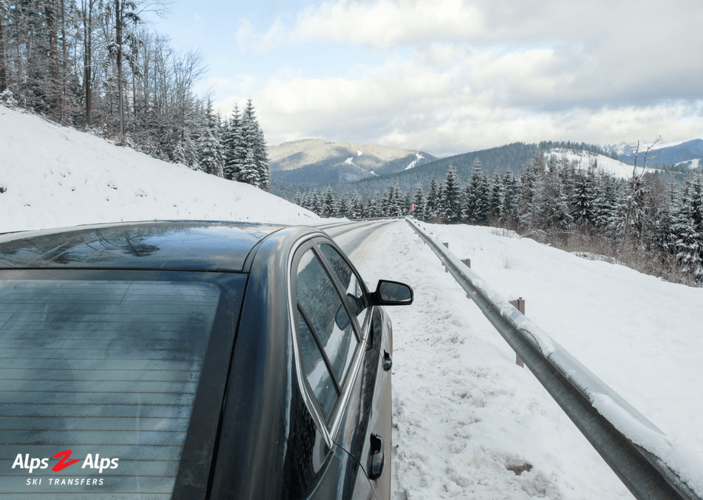 Driving in the Alps