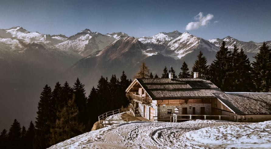 Ski resort in Italy