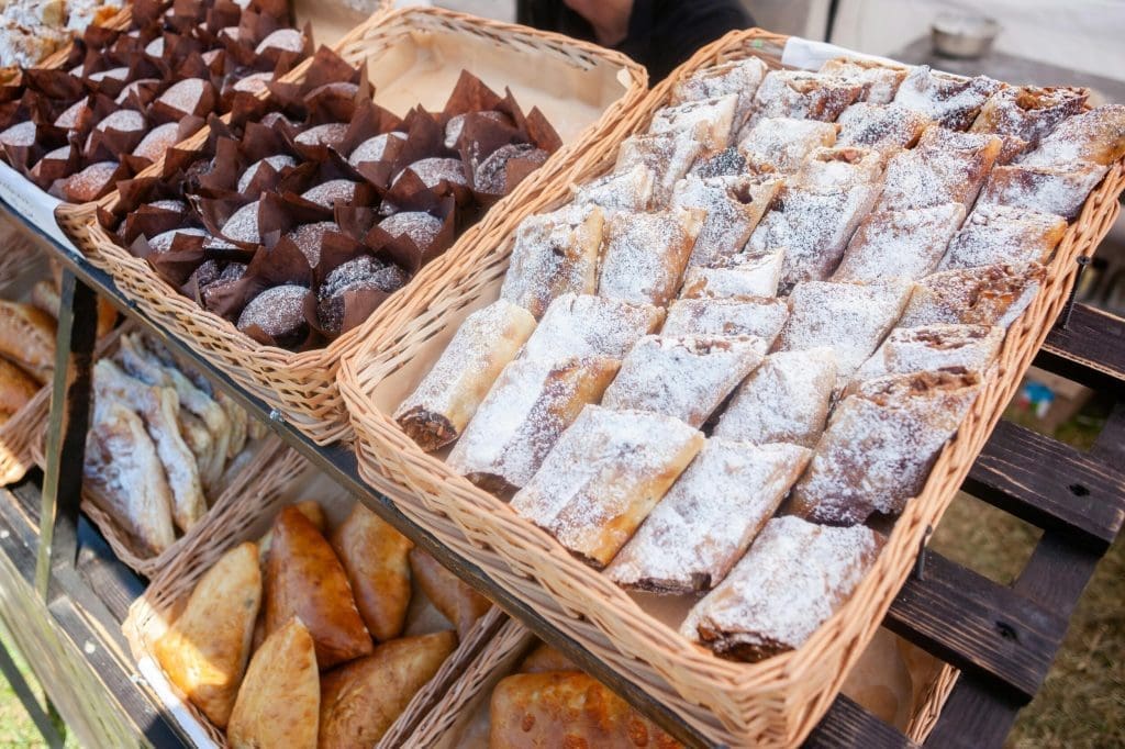 Strudel festival in the Alps