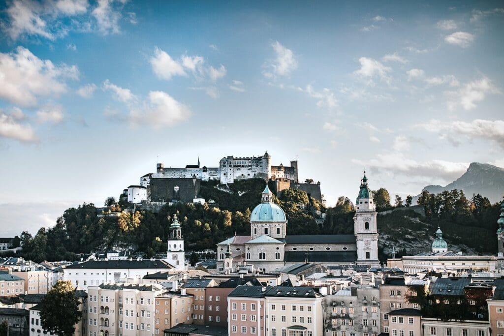 Salzburg Cathedral in the daytime