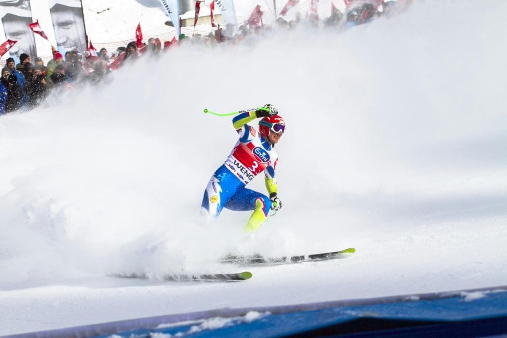 Ski competiton in Tignes