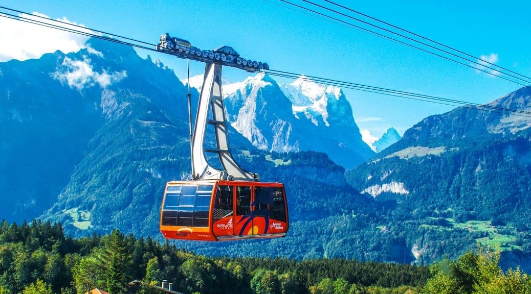 Cable Car in the Alps