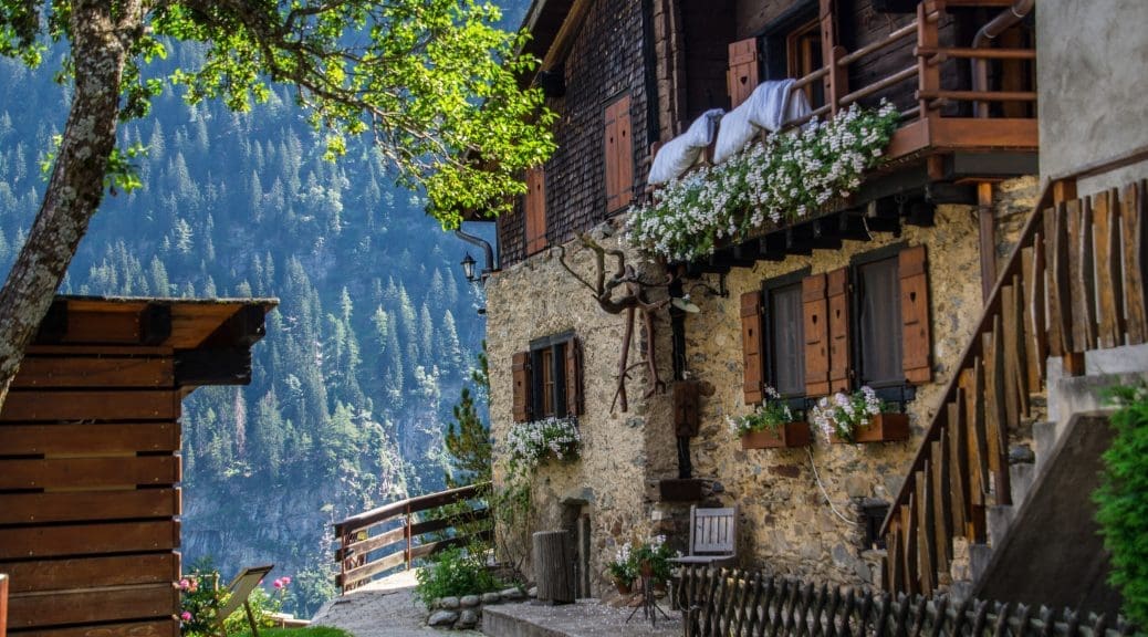 Authentic Alpine village