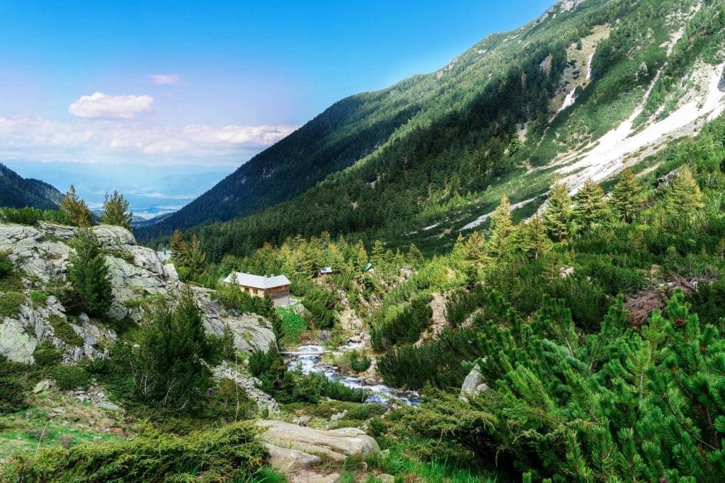 Pirin mountains in the summer