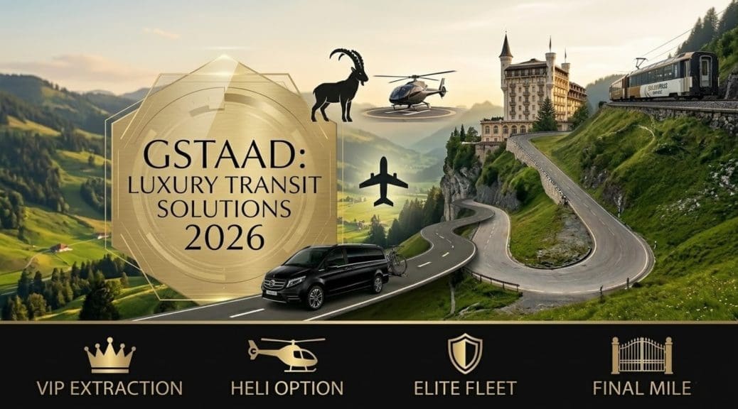 Luxury Summer Transit Solutions for Reaching Gstaad
