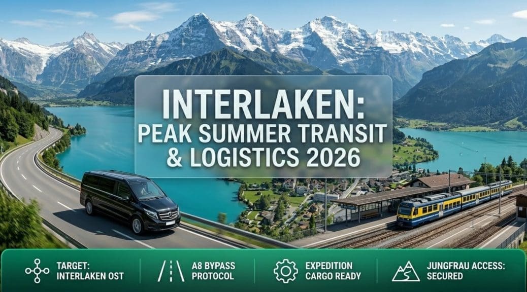 Navigating Peak Summer Transport from Zurich to Interlaken