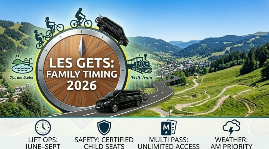 Planning Family Travel Timings for Les Gets This Summer