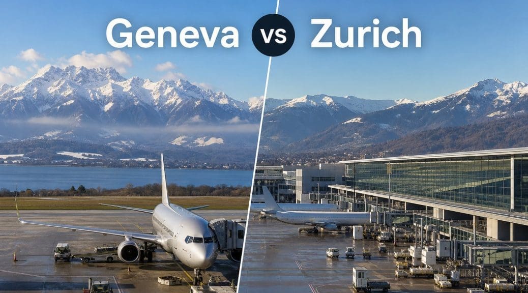 Geneva vs Zurich Airport: Which is Better for Swiss Ski Resorts?