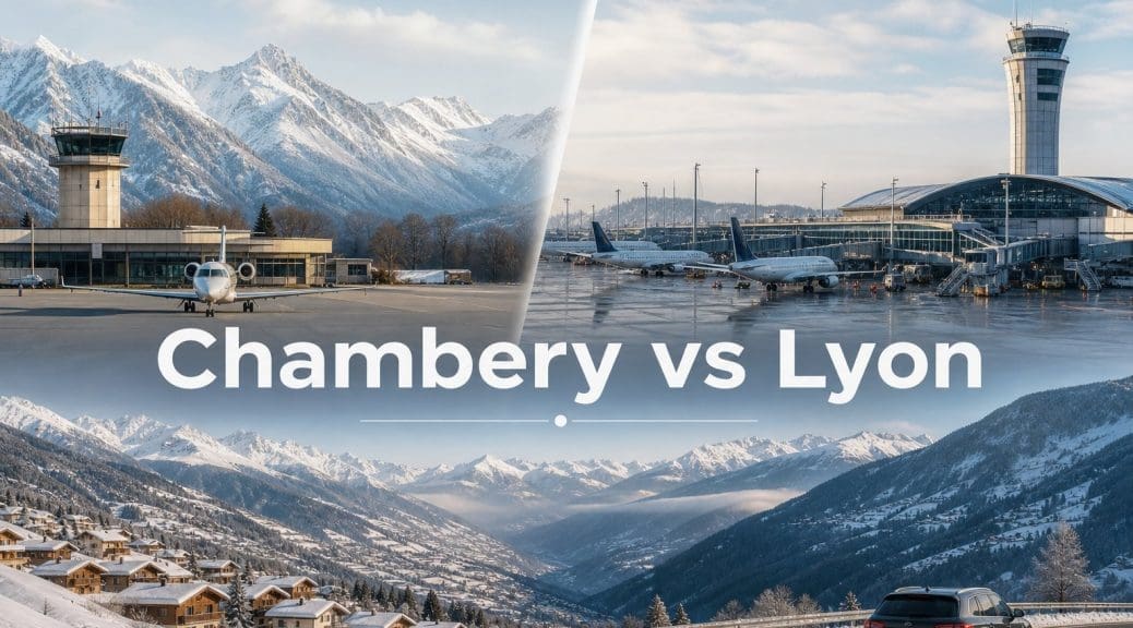 Chambery vs Lyon Airport: Which is Closer to the Tarentaise?