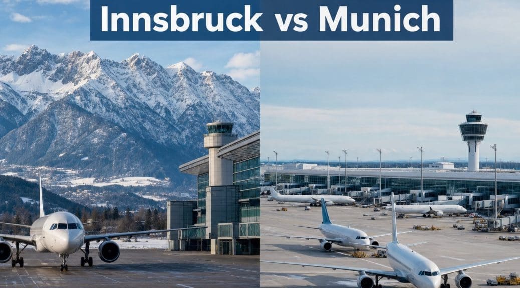 Innsbruck vs Munich Airport: Which Is Better for Austrian Resorts?