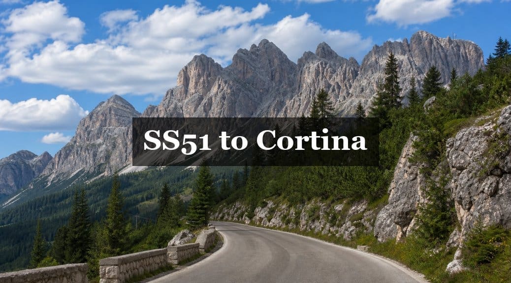 Crossing the SS51 road to Cortina: Conditions, timing and transfer tips